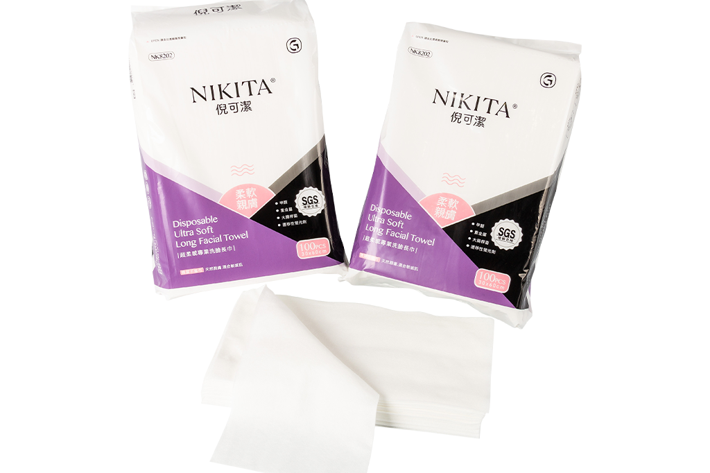 Graminton Disposable Long Face Towel - Soft (1)